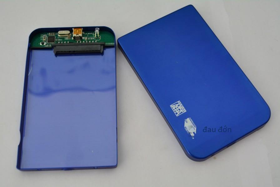 Hộp ổ cứng di động SATA 2,5 inch được ưa chuộng nhất với nắp trên và dưới loại hộp ổ cứng USB3.0 siêu mỏng