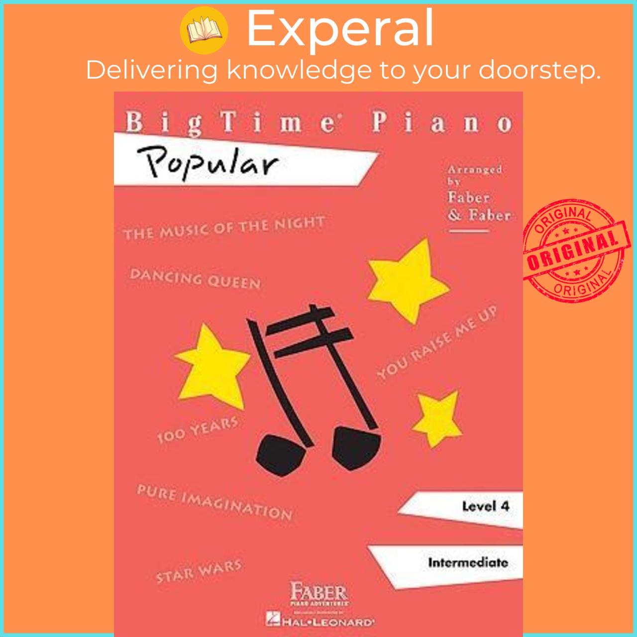 Sách - Bigtime Piano Popular Level 4 : Level 4 by Nancy Faber Randall Faber