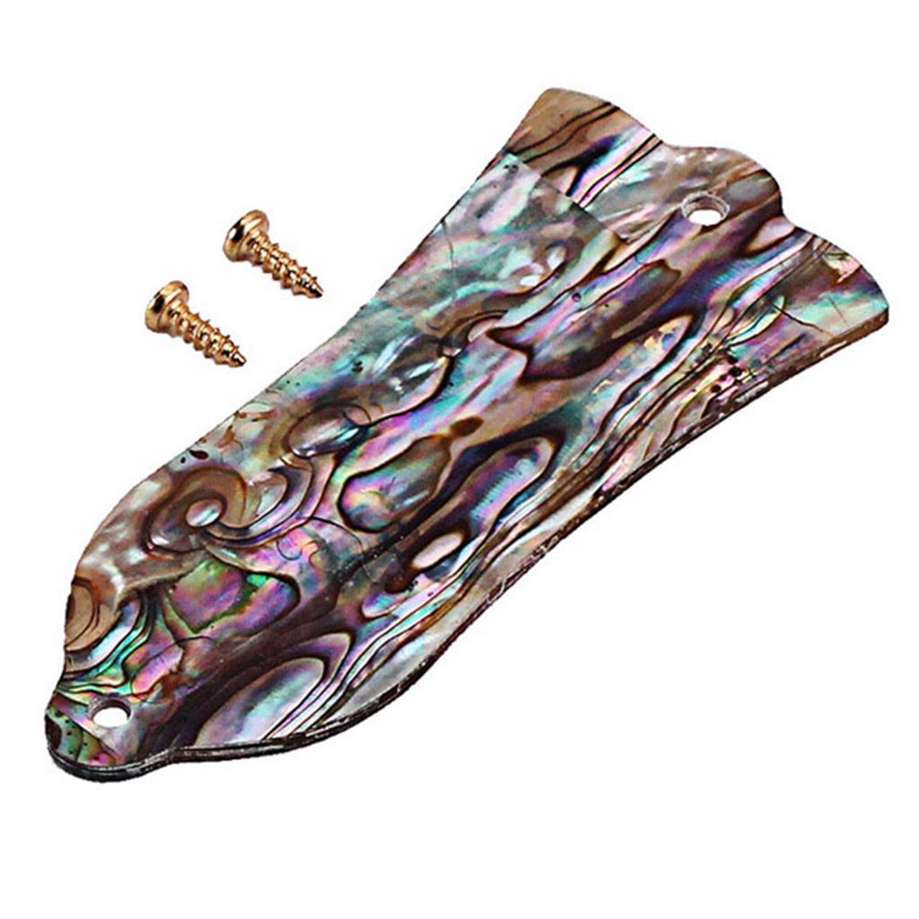 Guitar Truss Rod Cover with Case Screws for Electric Guitar Bass