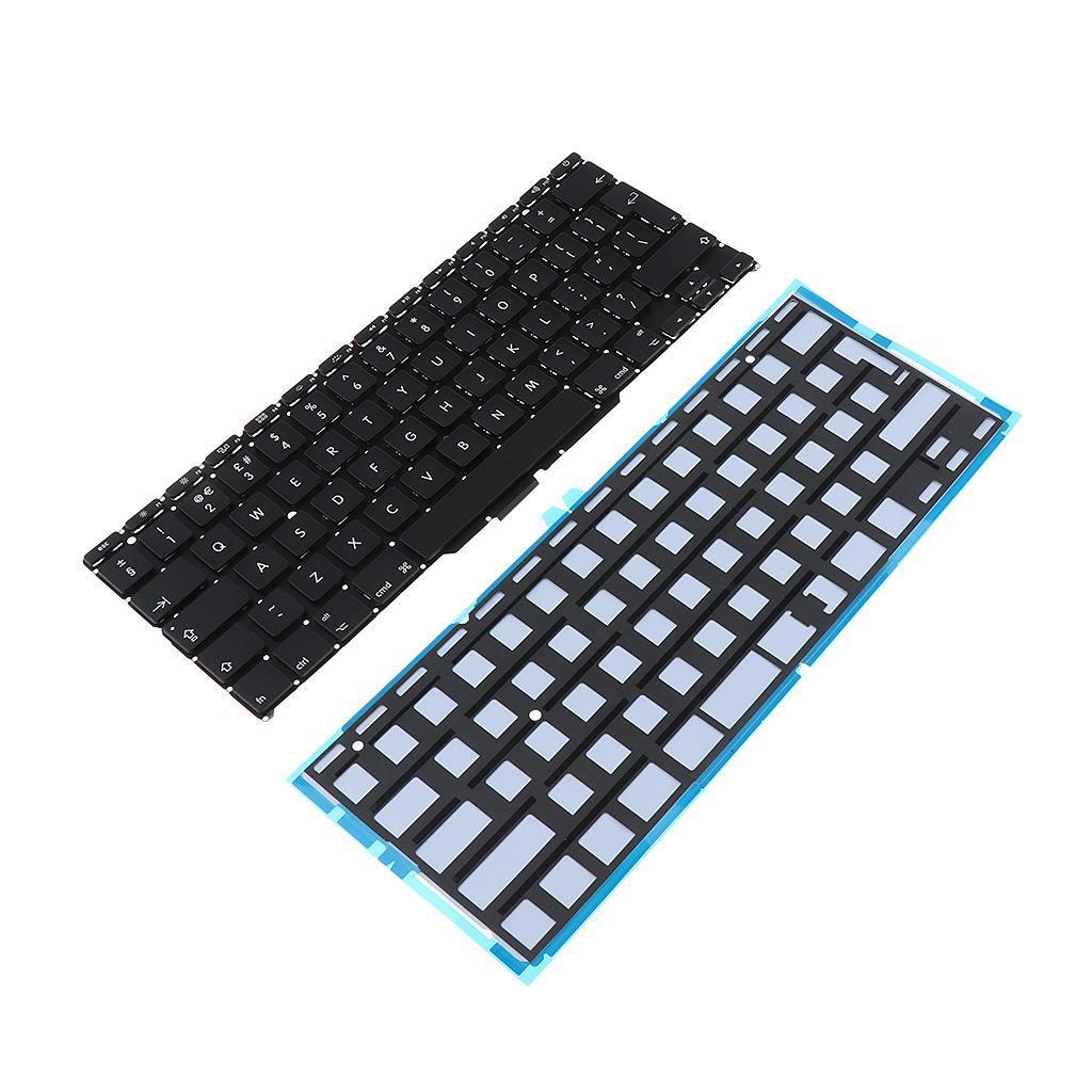 Backlight Laptop Keyboard with NumpadEnter for Mac Air A1465 A1370 UK Layout
