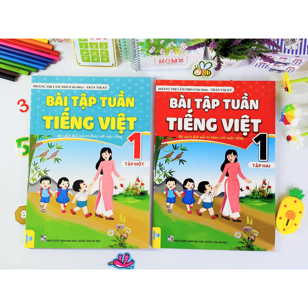 Sách - Bài Tập Tuần Tiếng Việt Lớp 1 - Bộ Sách Kết Nối - ndbooks