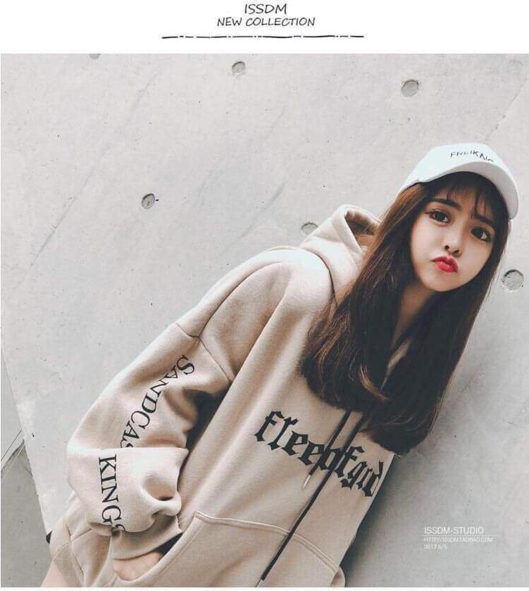 &lt; FREESHIP &gt; Áo hoodie vải nỉ, sweat hàn quốc vải dày dặn, bao đẹp, bao chất