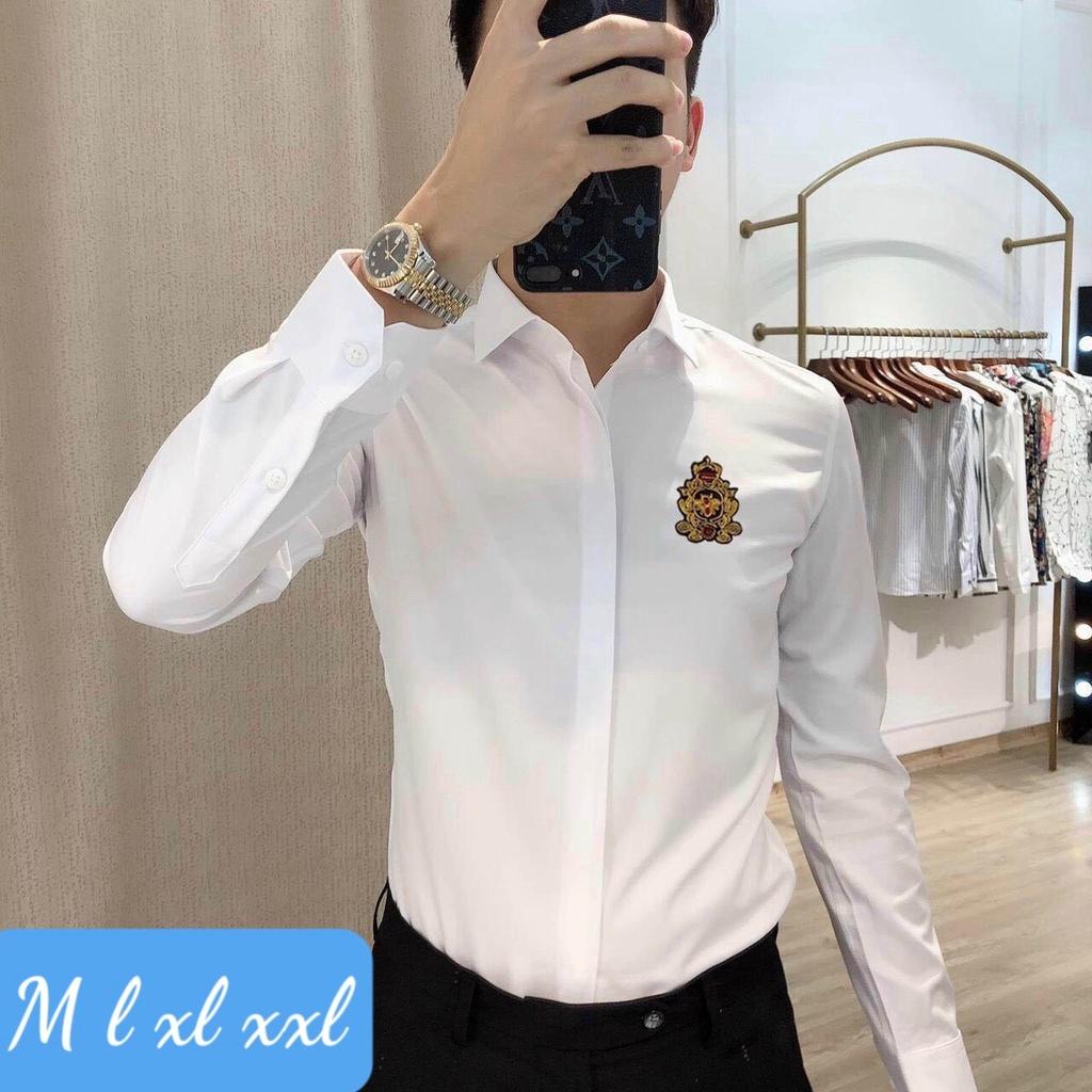 Áo sơ mi nam phong cách trẻ trung cao cấp Shop Vanle HQ2866