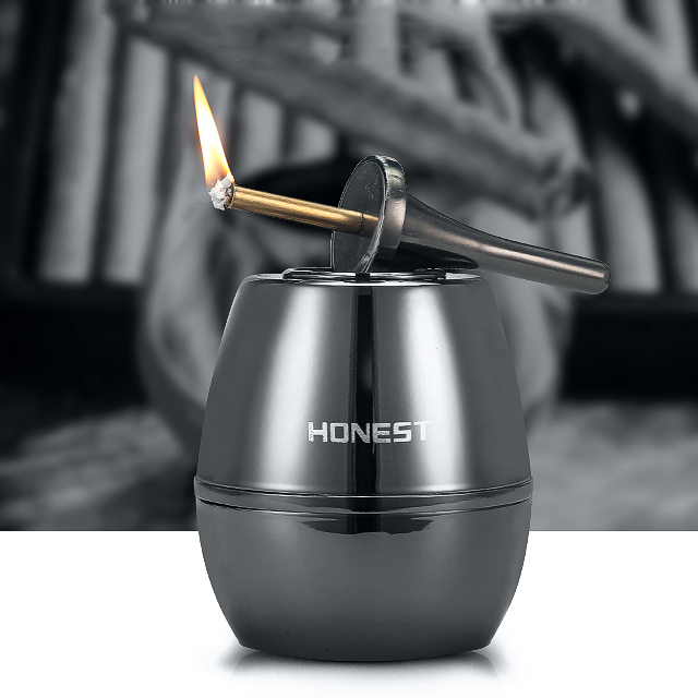 Vỏ Hột Quẹt Bật Lửa Điện - Xăng Đẹp Độc Lạ Honest BCZ4054-1 Kết Hợp Giữa Hiện Đại &amp; Cổ Điển Sang Trọng Cao Cấp