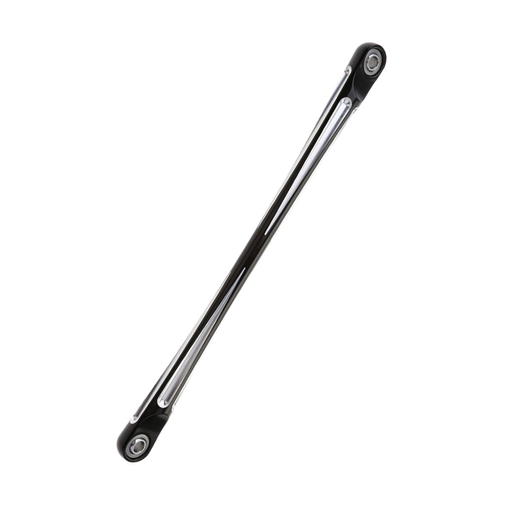 Black Aluminum CNC Gear  Linkage For  Touring FLHT