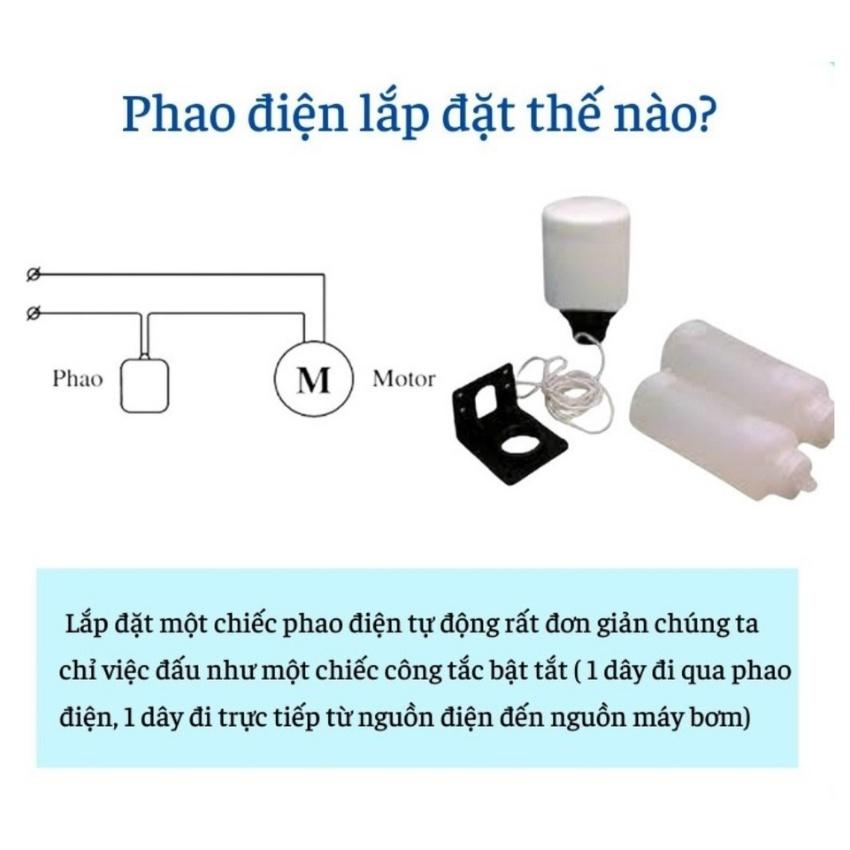 Phao điện thông minh RADAR/phao bồn nước/phao tự động ngắt nước