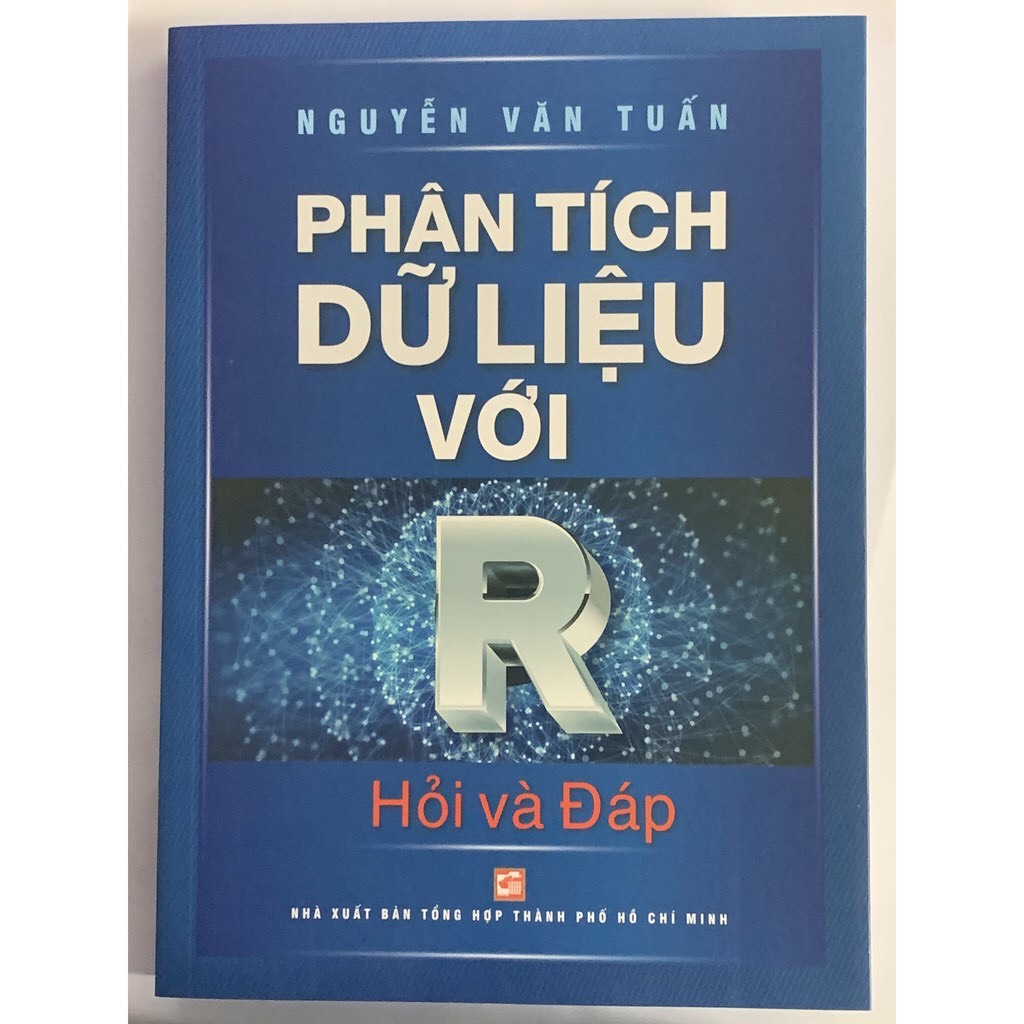 Phân tích dữ liệu với R (Hỏi và Đáp) - GS. Nguyễn Văn Tuấn - (Tái bản 2020) - (bìa mềm)