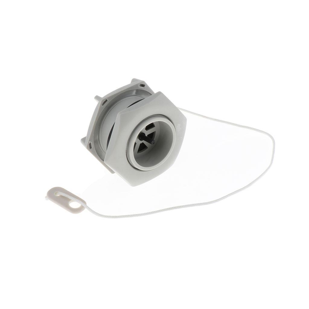 3x Universal Inflatable Boat Air  Adapter Replacement with Pull Cord Paddle