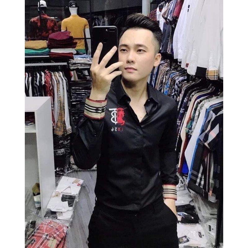 ÁO SƠ MI LỤA NAM CÔNG SỞ THANH LỊCH PHONG CÁCH NAM TÍNH MENLY