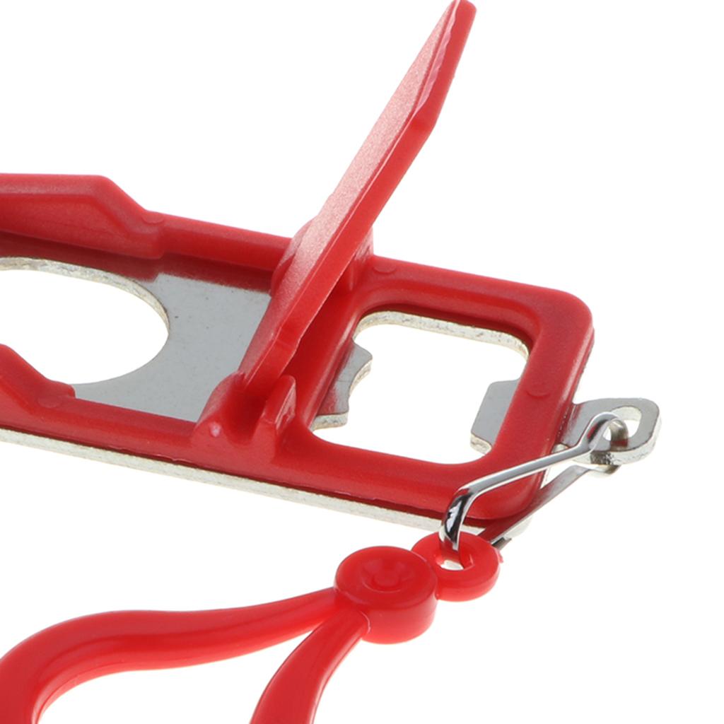 Bottle Opener Bracket Phone Stand Desk Mobile Phone Mount Holder red