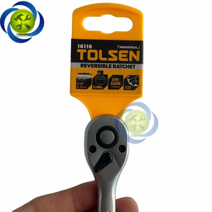 Cần siết tự động 1/4 Tolsen 16118 72 răng