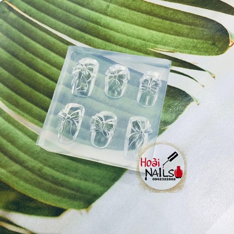 khuôn nơ làm nail các mẫu