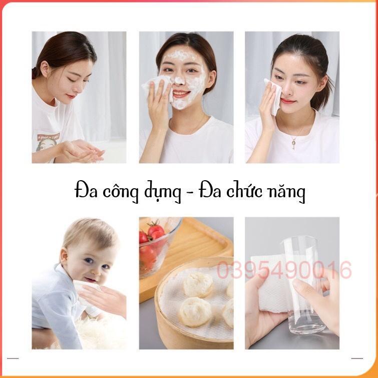 Cuộn 40 khăn mặt khô HATSU dùng một lần