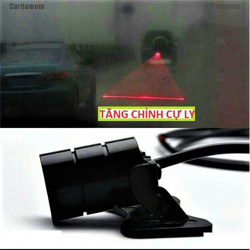 Đèn chiếu laze canh báo khoảng cách an toàn cho ô tô xe máy loại tốt