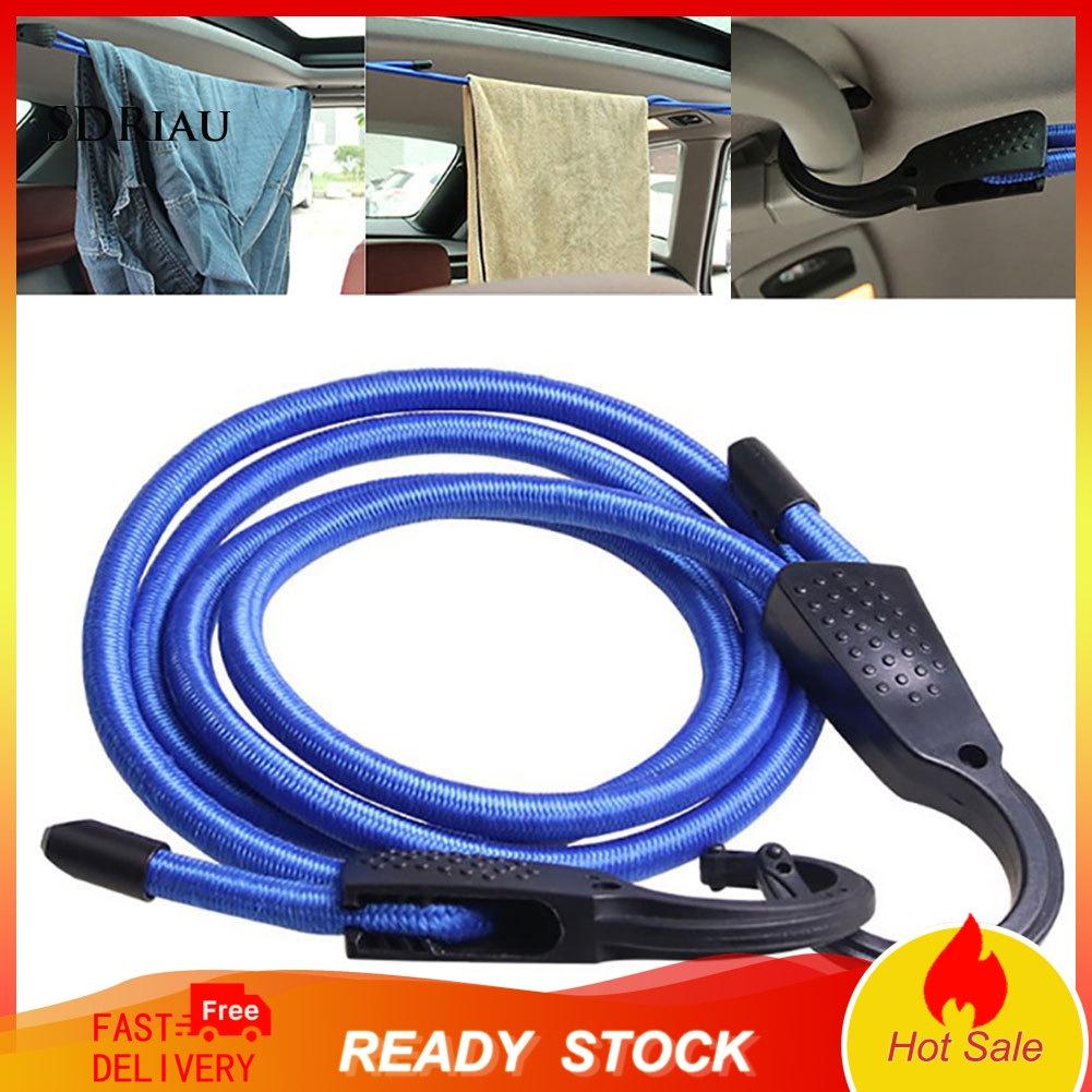 Dây Phơi Đồ Co Giãn 1.5m Tiện Dụng Cho Xe Hơi / Du Lịch