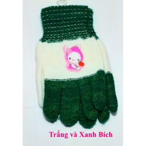 BAO TAY LEN NỮ KIỂU HÀN QUỐC In hình ngộ nghĩnh Bít ngón Dành cho nữ từ 10 đến 15 tuổi Thương hiệu Xiao Tai Yang