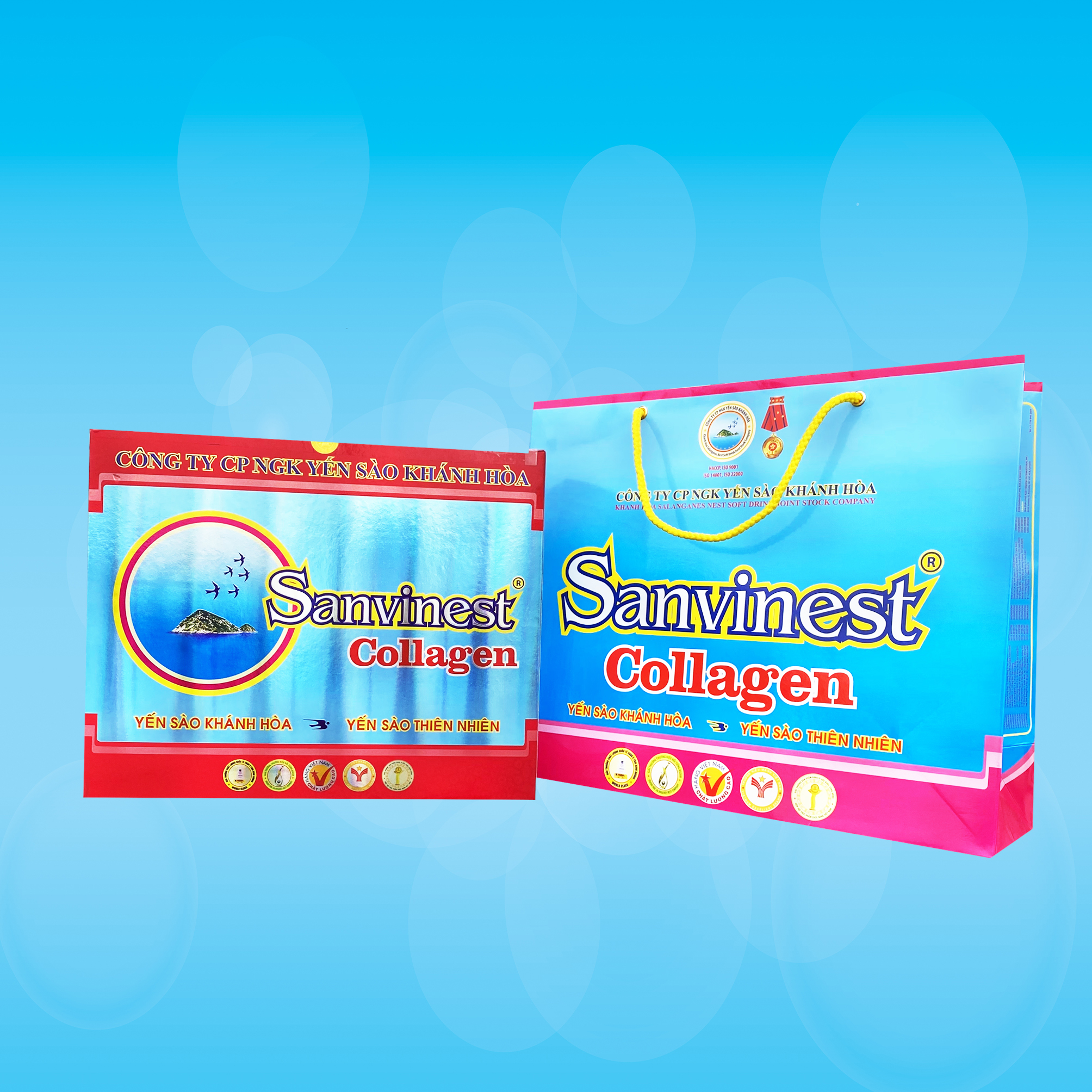 Nước Yến sào Sanvinest Khánh Hòa Collagen - 209