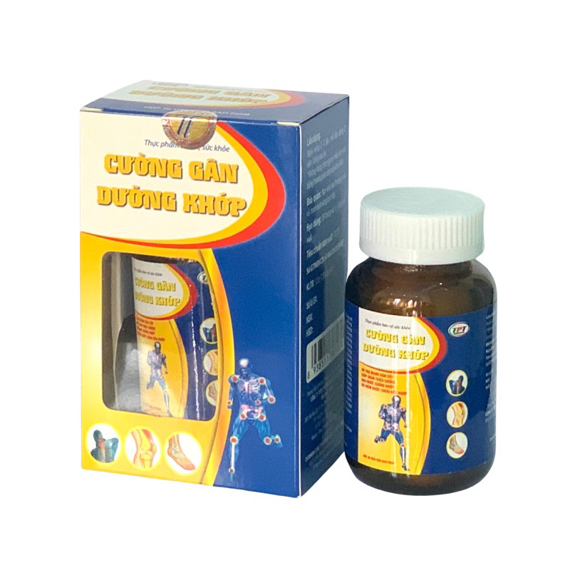 CƯỜNG GÂN DƯỠNG KHỚP TPT Hộp 30 viên - Giúp các khớp vận động linh hoạt ,giảm các triệu chứng đau khớp, đau cột sống, Lisse
