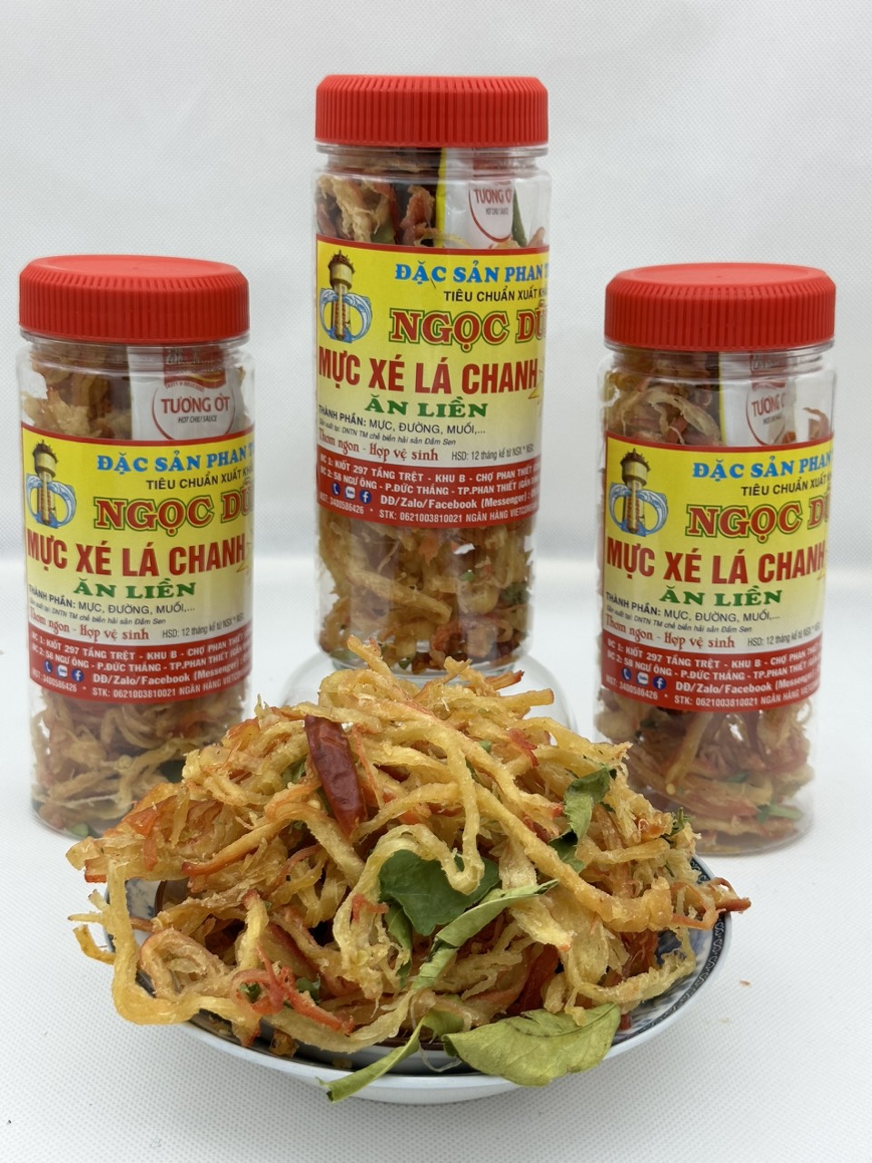 Mực xé lá chanh hộp 250 gram đã chế biến ăn liền ngon ơi là ngon của shop Đặc Sản Biển Phan Thiết NGỌC DŨNG. Hạn sử dụng 12 tháng kể từ ngày đặt hàng