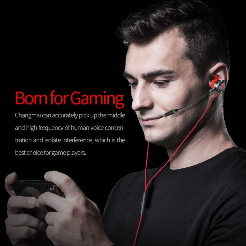 Tai nghe Gaming Plextone xMOWi RX3 dual Mic hỗ trợ chơi game PUBG COD- Hàng chính hãng