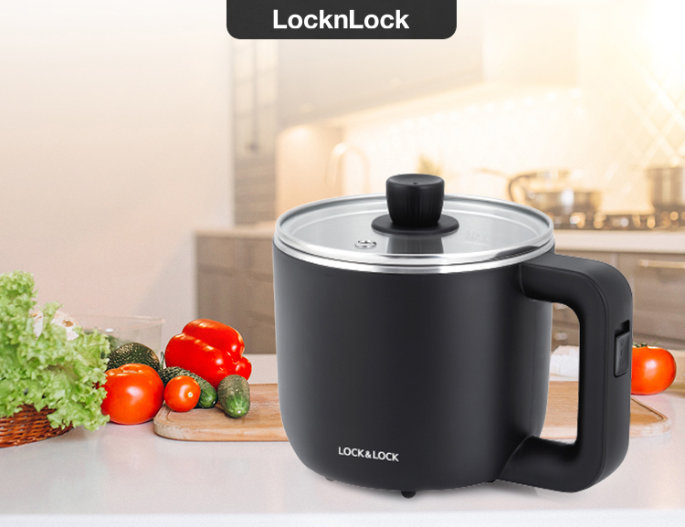 Nồi Điện Đa Năng Lock&Lock EJP116BLK - Hàng Chính Hãng