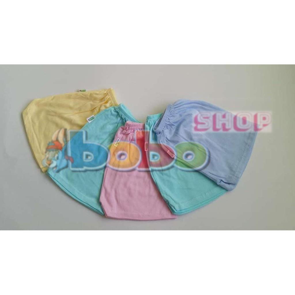 Set 5 Quần Đùi Màu Bosini Cho Bé 2-26Kg