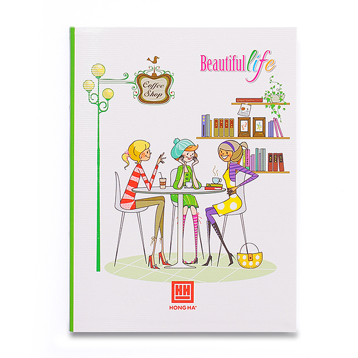 Vở 4 ô ly 200 trang Class Beautiful Life 0404 (10 quyển)