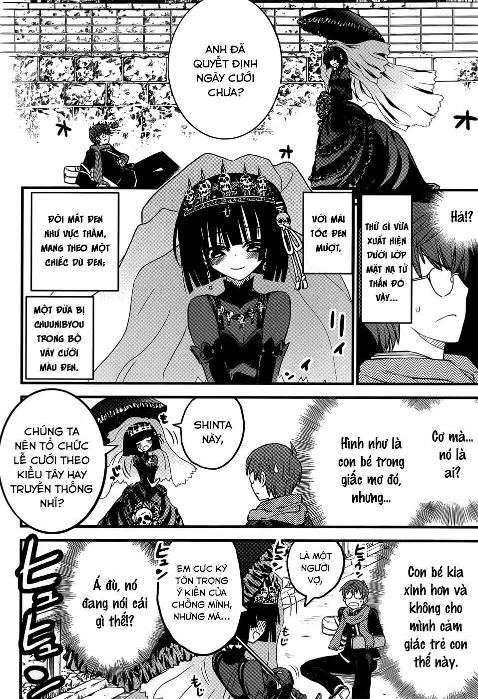 vợ tôi là thần chết! chapter 1 10