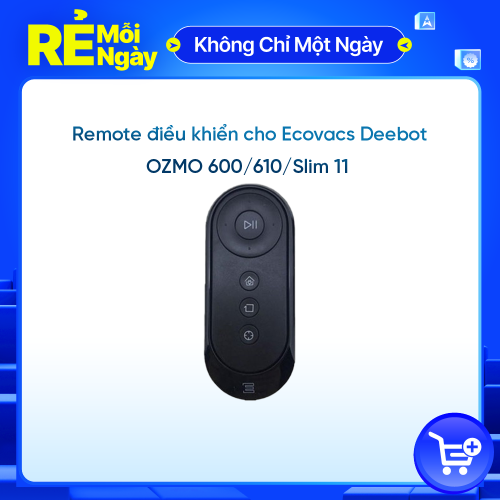 Remote điều khiển robot hút bụi Ecovacs OZMO - Hàng Chính Hãng