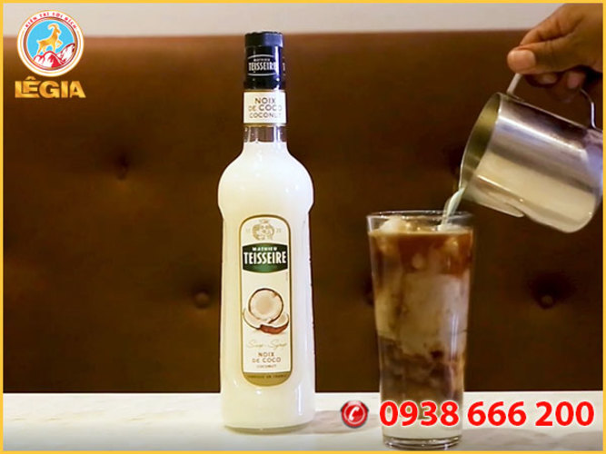 Siro TEISSEIRE Dừa 700ML (COCONUT SYRUP)