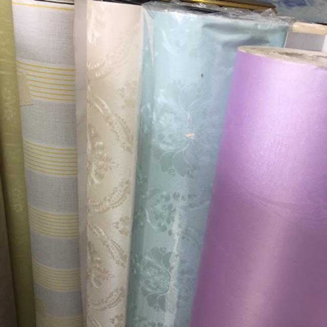 Combo 8m2 giấy dán tường và 15m sỏi đá