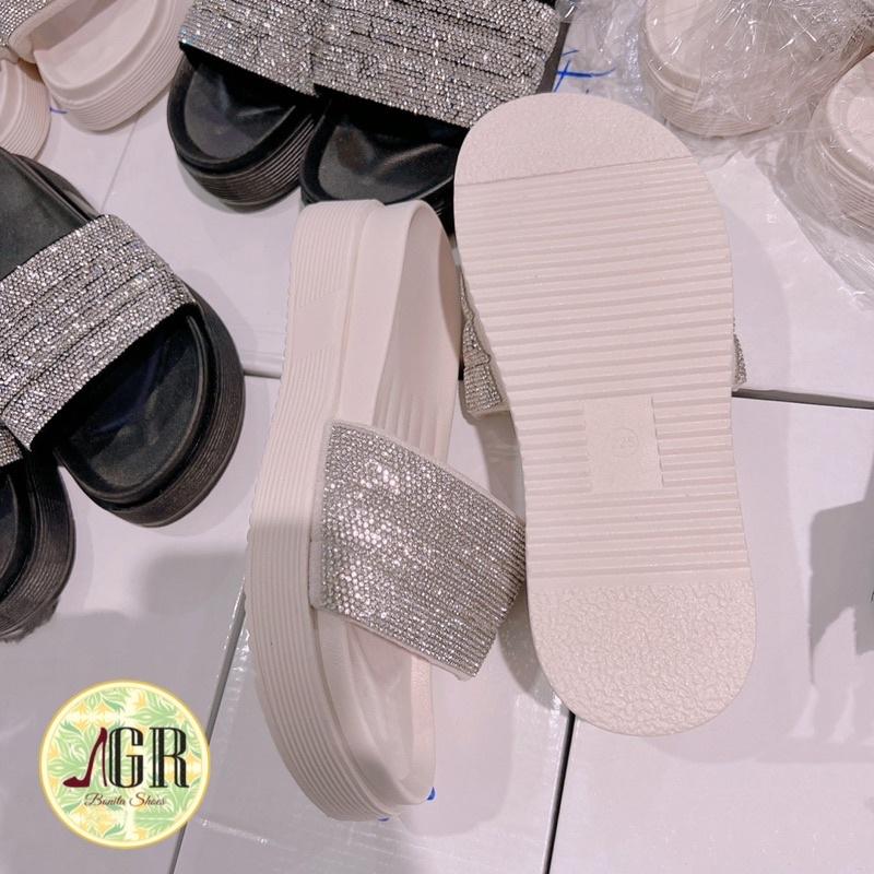 Dép 3 quai đá siêu êm hàng q c cao cấp đế 5 cm