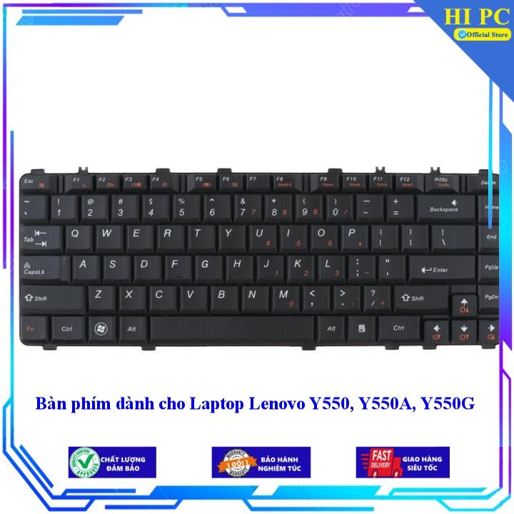 Bàn phím dành cho Laptop Lenovo Y550 Y550A Y550G - Phím Zin - Hàng Nhập Khẩu