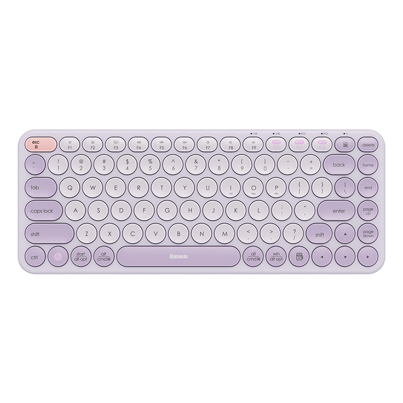 Bàn Phím Không Dây Baseus Wireless Keyboard K01A Thiết Kế Sang Trọng, Bền Bỉ, Siêu Mỏng - Hàng Chính Hãng