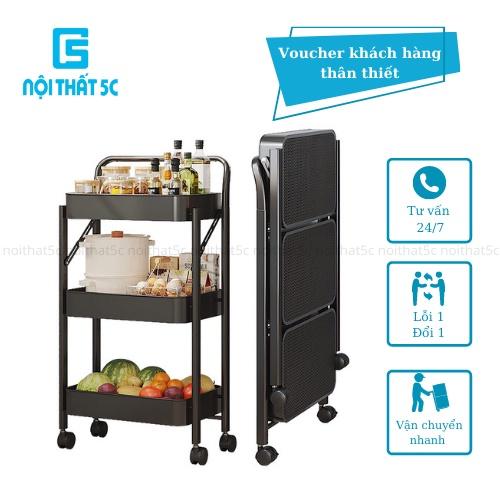 Kệ Để Đồ Nhà Bếp, Lò Vi Sóng, Nồi Cơm Điện.... , Mẫu Kệ CAO CẤP, Có Bánh Xe, Sơn Đen CHỐNG HAN GỈ, được ưa chuộng