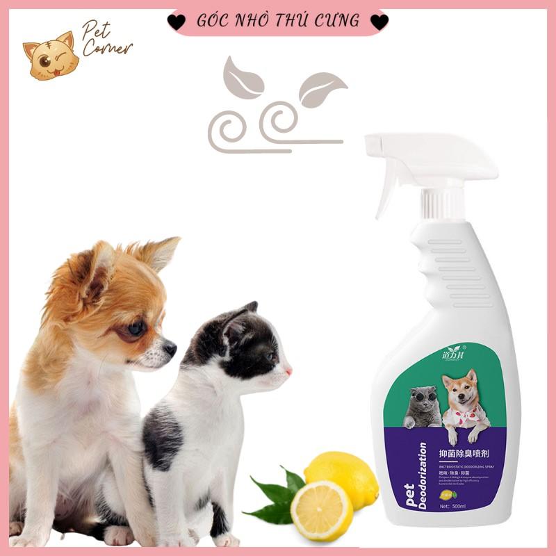 Xịt khử khuẩn cho thú cưng hương chanh 500ml