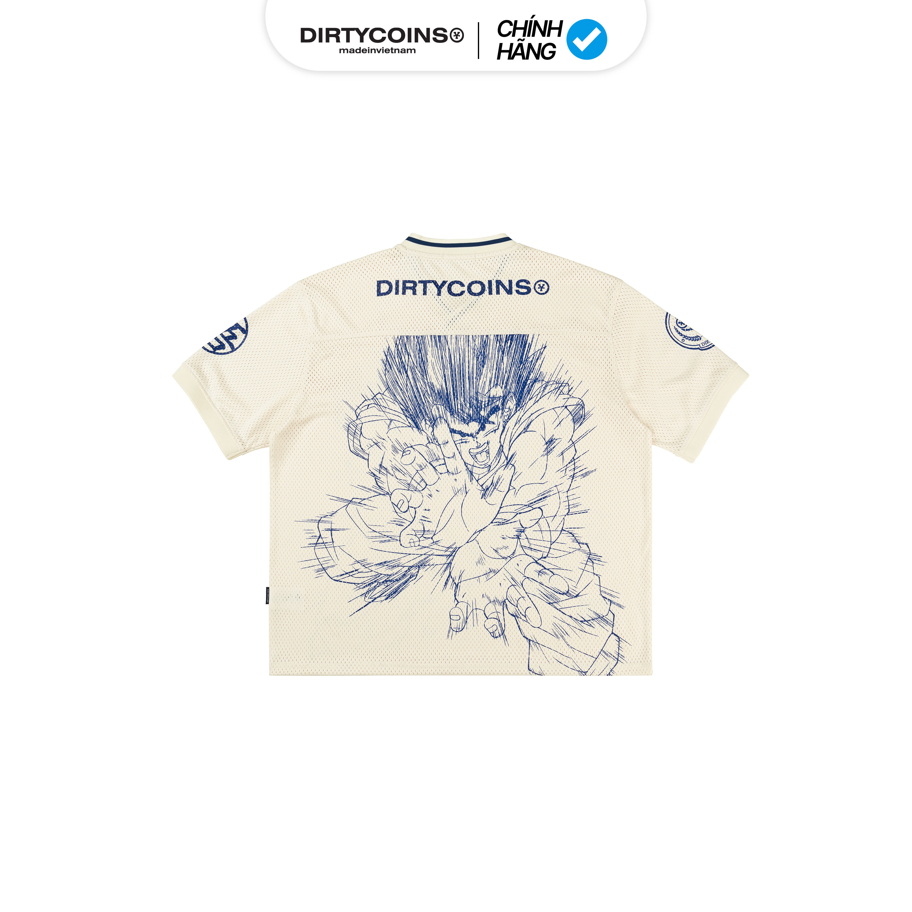 Áo Thun DIRTYCOINS | DRAGON BALL Z Goku Football Jersey