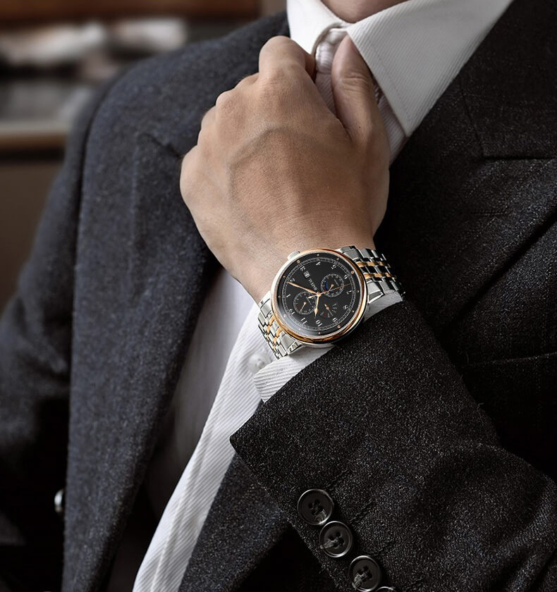 Đồng hồ nam HAZEAL H1313-6 chính hãng Thụy Sỹ