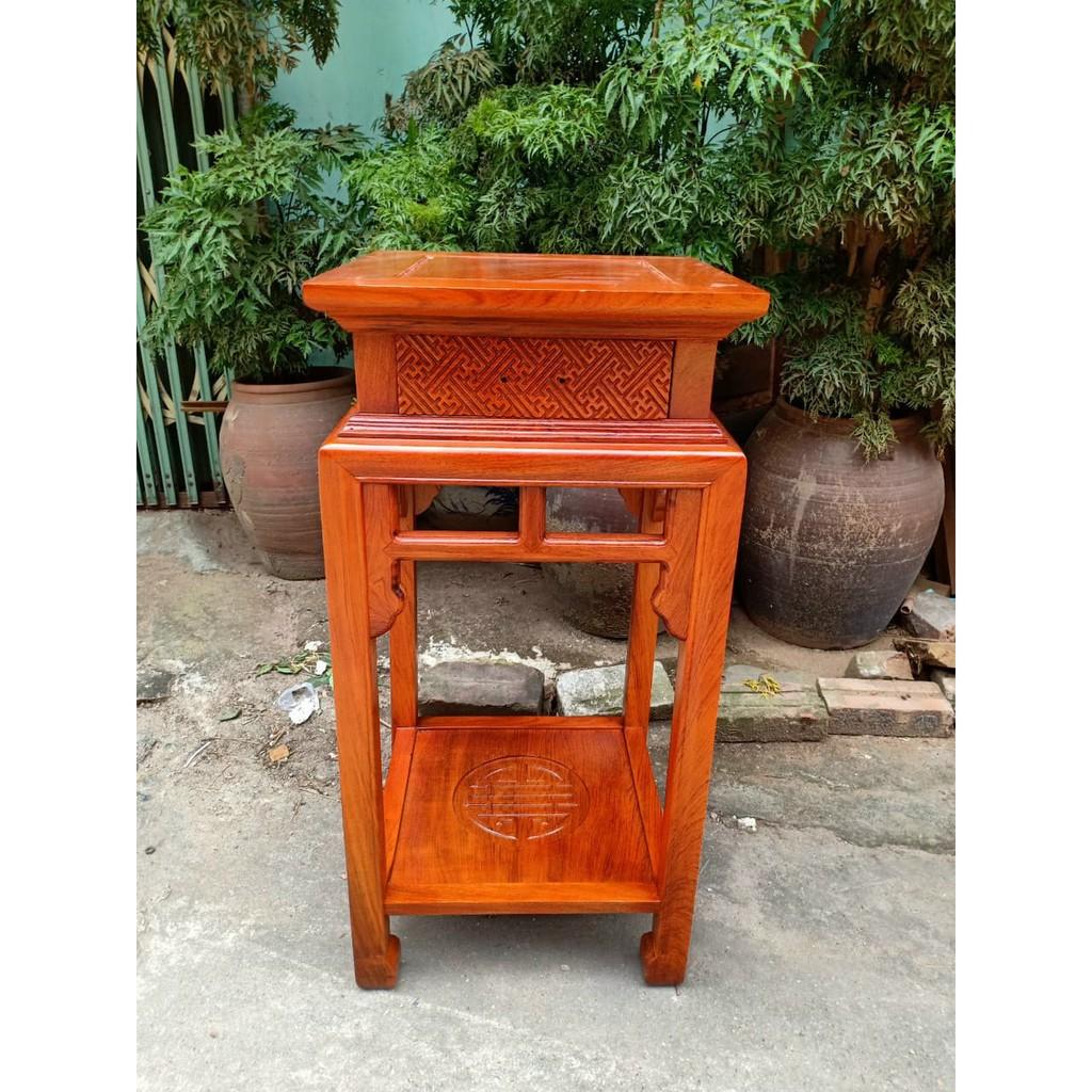 Đôn gấm gỗ hương đá