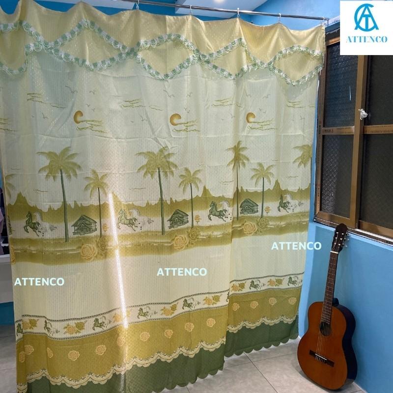 RI DÔ NGĂN PHÒNG GẤM SAO CÓ MÓC TREO SẴN MÀN CỬA SỔ CHE GIƯỜNG TẦNG