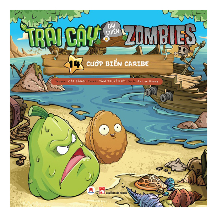 Trái Cây Đại Chiến Zombies - Tập 14: Cướp Biển Caribe (Tái Bản)