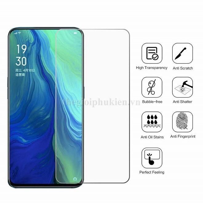 Kính Cường lực dẻo dành cho oppo dòng A5, A31, A52, A9, A92, bảo vệ màng hình