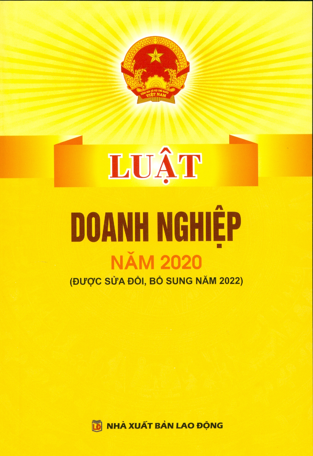 Luật Doanh Nghiệp Năm 2020 (được sửa đổi, bổ sung năm 2022)