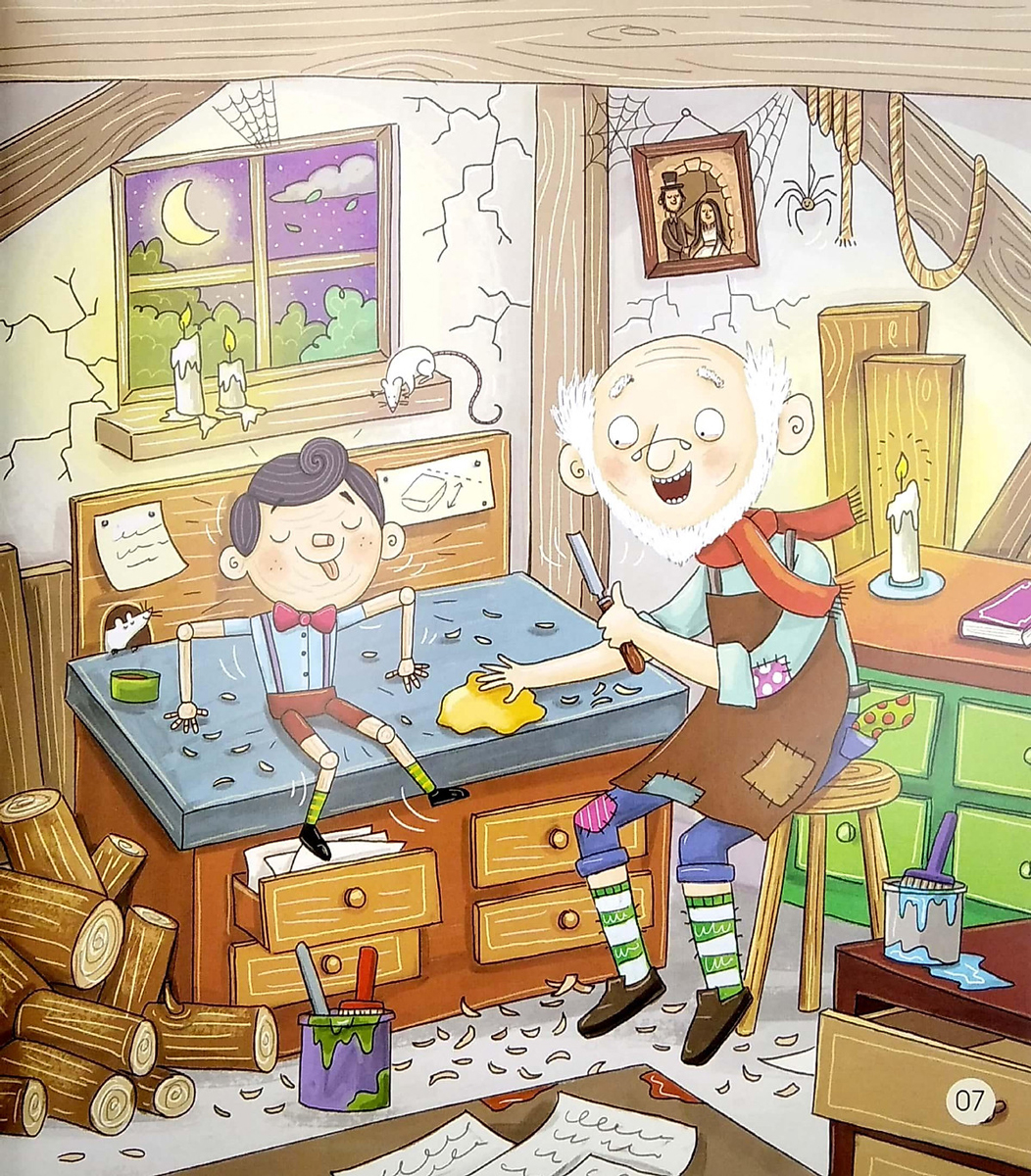 Truyện Cổ Tích Kinh Điển - Cậu Bé Pinocchio