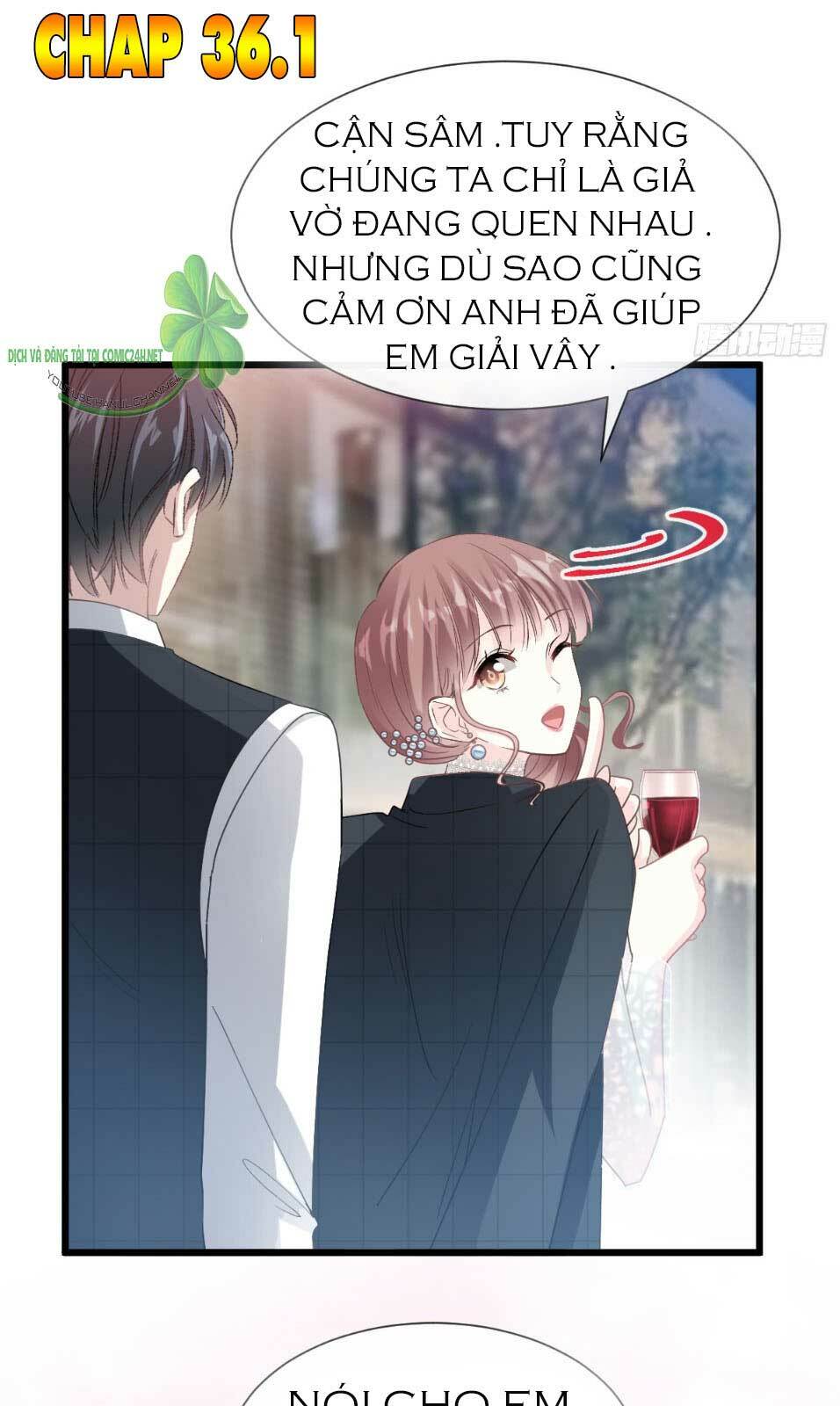 bá đạo tổng tài nhẹ nhàng yêu chapter 36.1 2