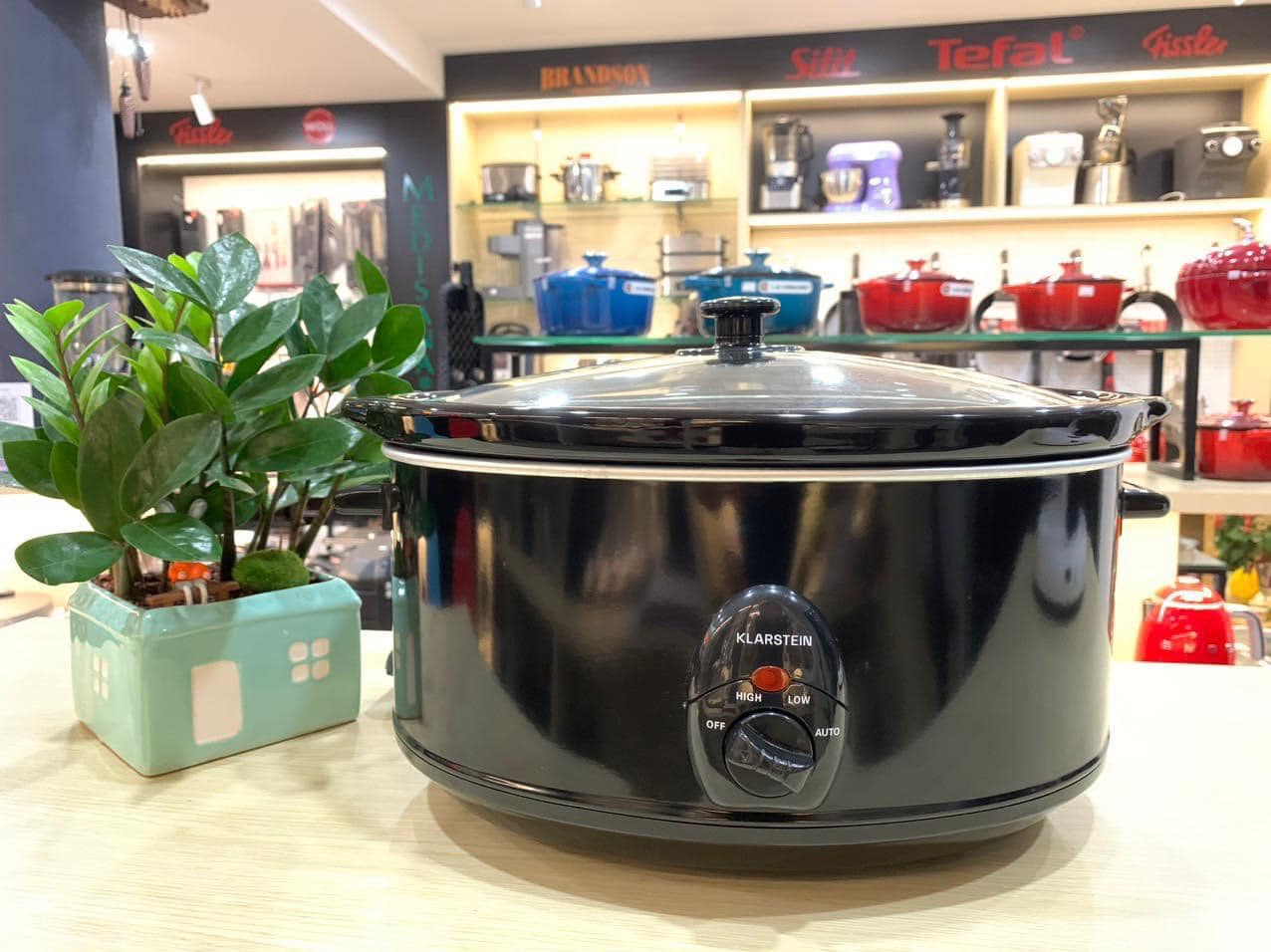 Nồi hầm chậm KLARSTEIN Slow Cooker loại to 6,5 lít_ Hàng có sẵn