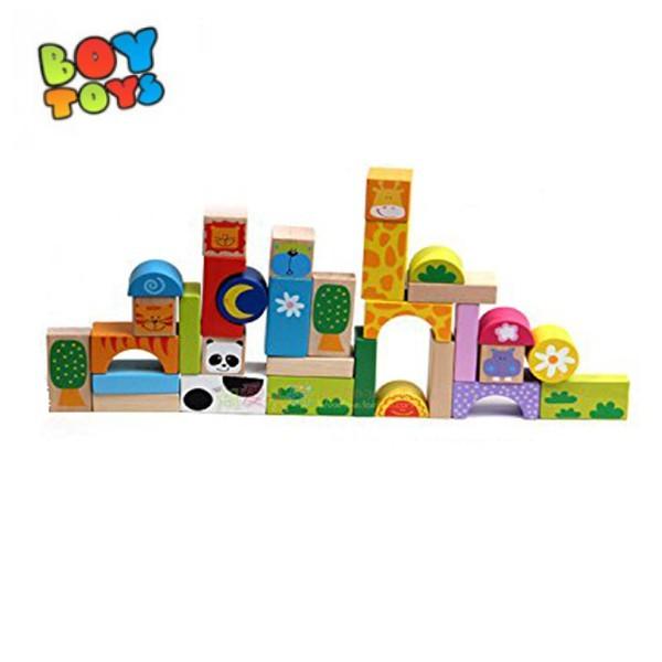 Đồ chơi cho bé xếp gỗ động vật Preschool Line để bé phát triển trí thông minh