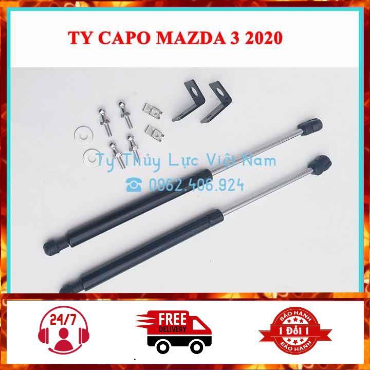 Bộ Ty Thủy Lực, Ben Hơi Chống Nắp Capo Cho Xe Mazda 3 2020