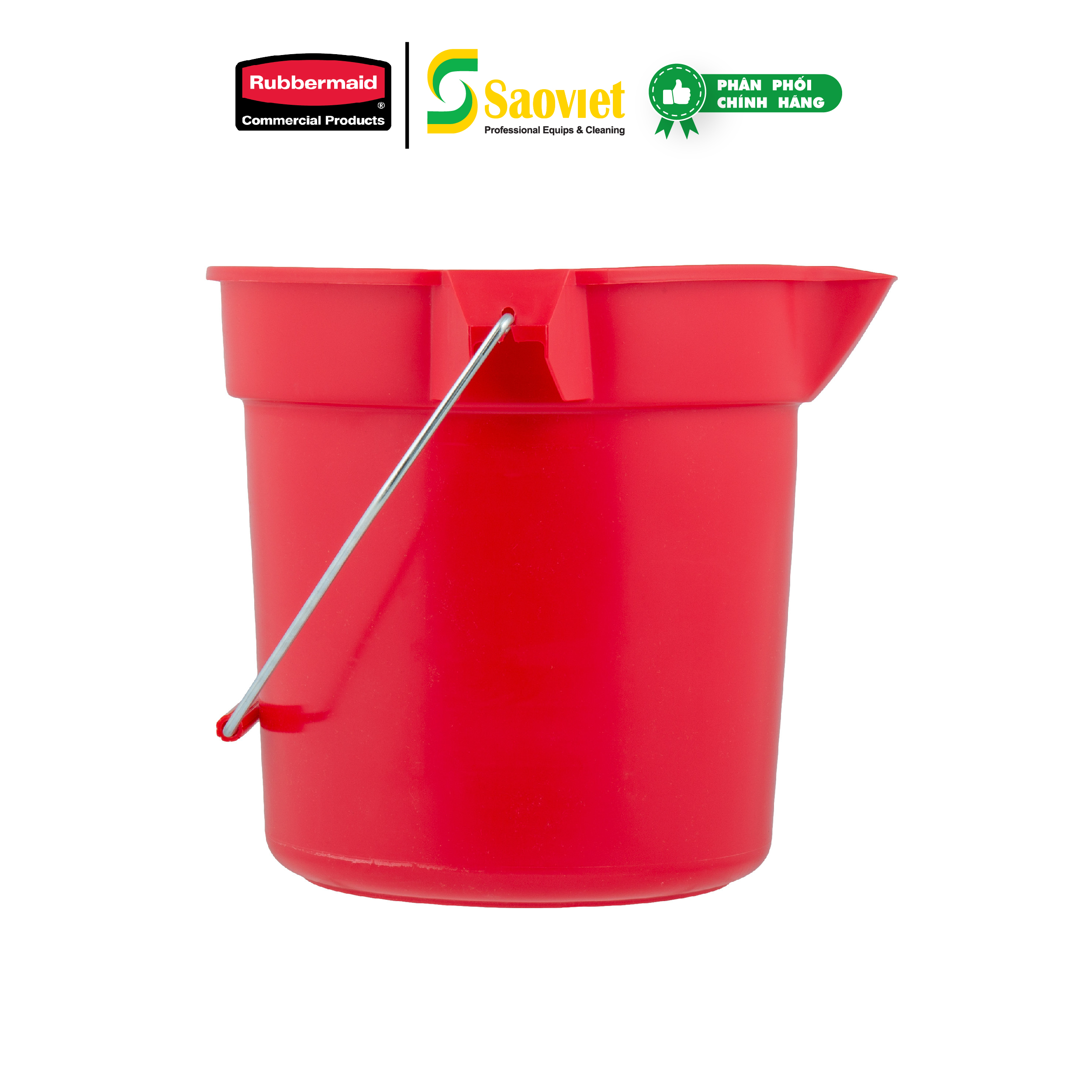 Xô Nhựa Đựng Dụng Cụ Vệ Sinh Dạng Tròn RUBBERMAID- SKU: FG296300/ FG261400 | SAOVIETCO