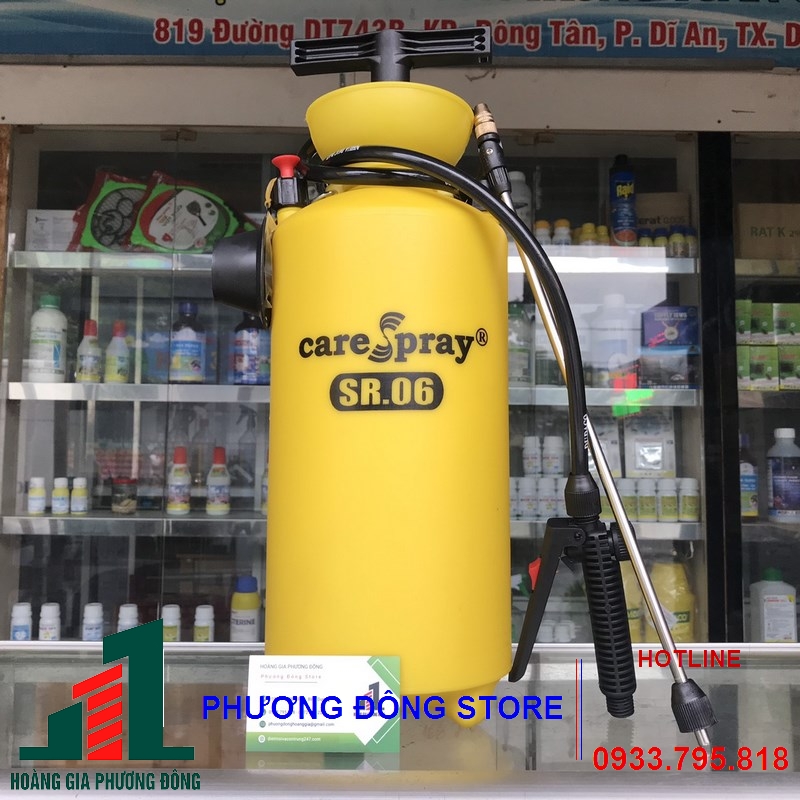 Bình bơm phun xịt thuốc DUDACO SR.06 _ 6 lít